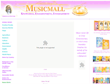 Tablet Screenshot of musicmall.globalgoodnews.com