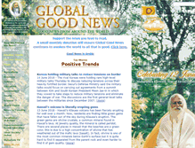 Tablet Screenshot of globalgoodnews.com